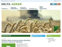 Tablet Screenshot of deltaagrar.rs